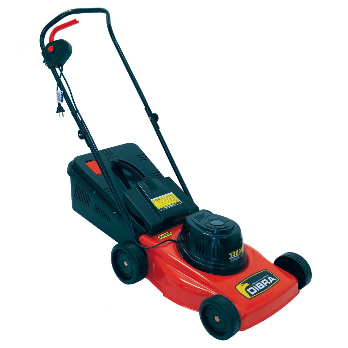 Cort.Cesped Dibra R42sre 3/4 Hp 1300w C/Canasto 2pos.