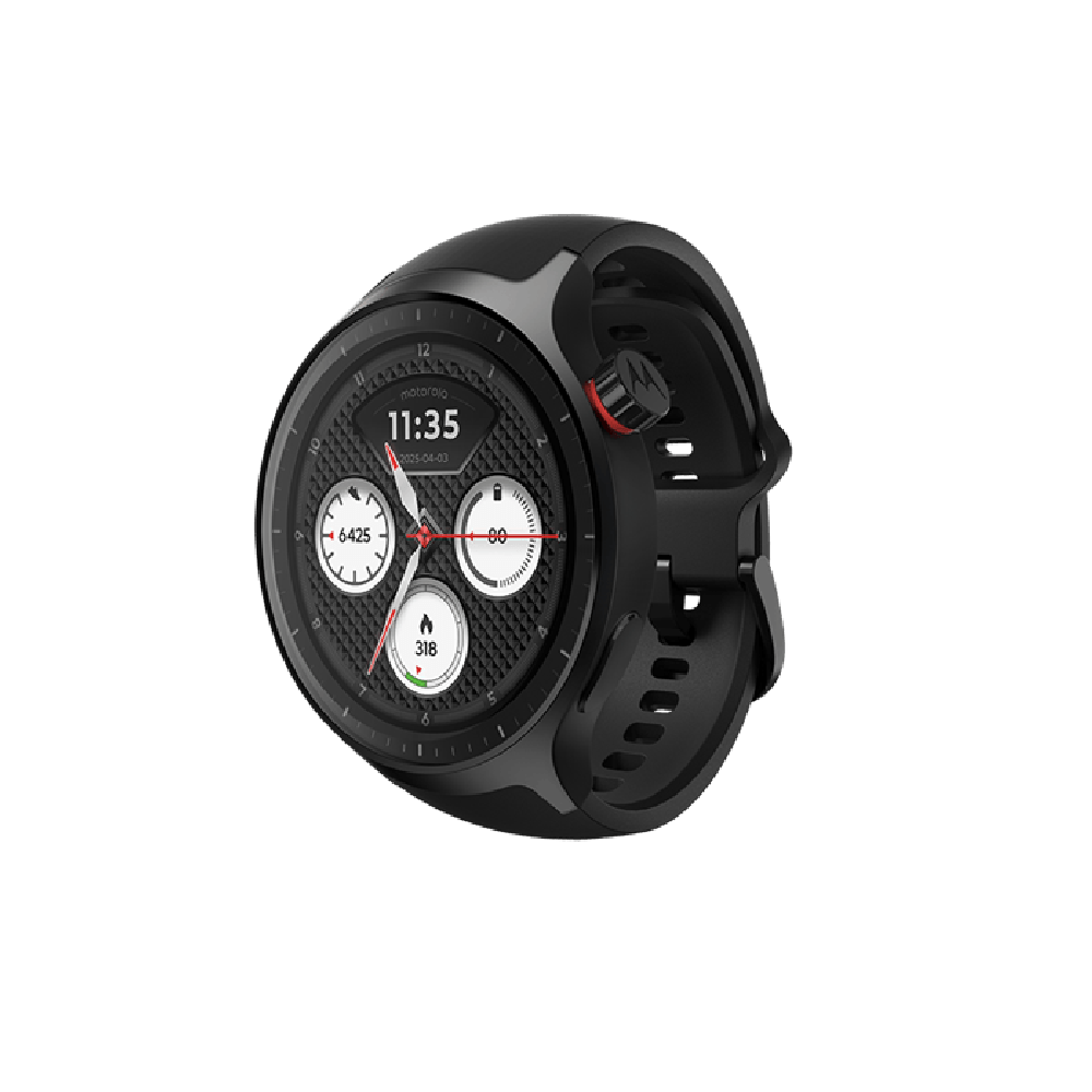 Reloj Smartwatch Moto Watch Black - Volcanic Ash Silicone