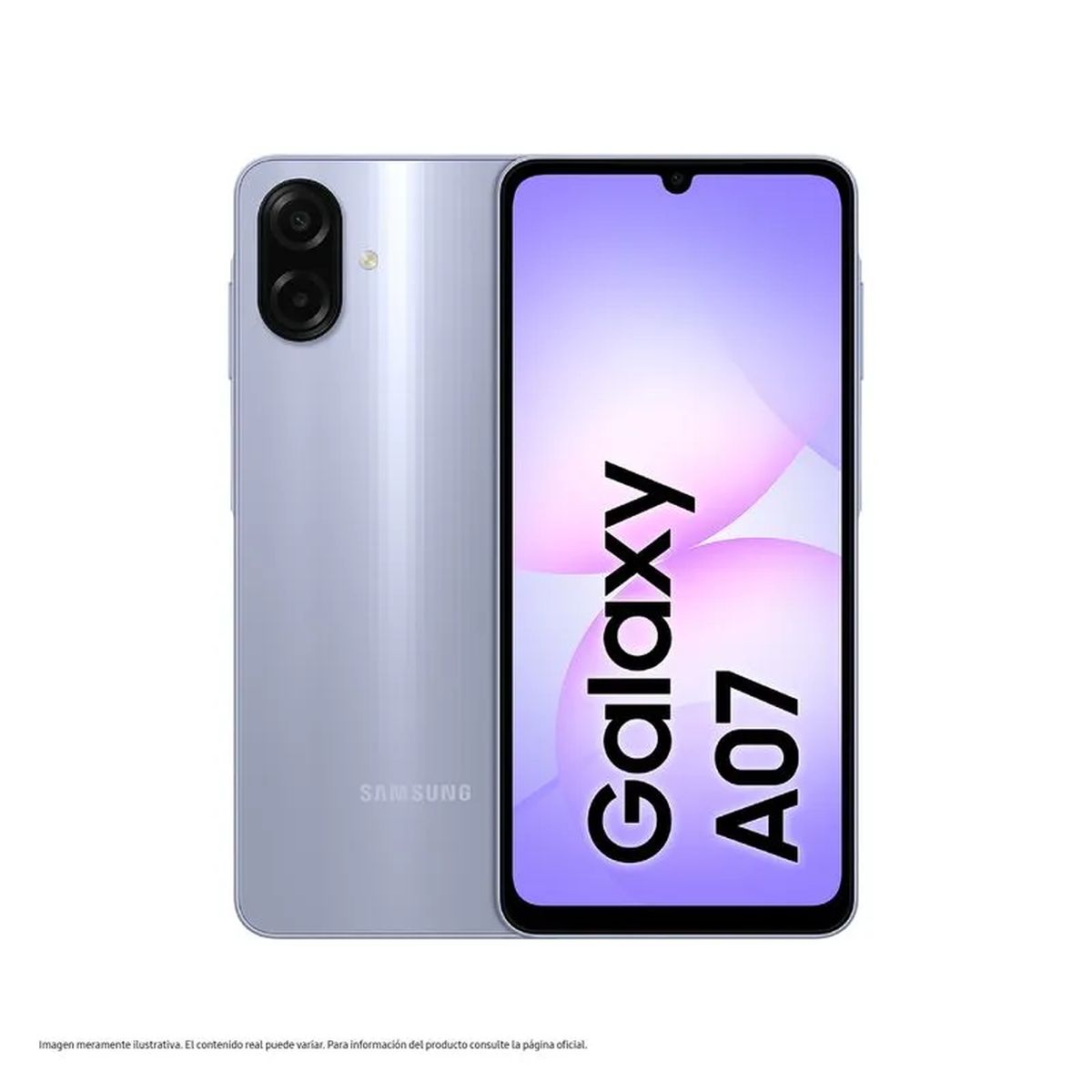 Celular Samsung Galaxy A07 Light Violet 4/128gb 6.7''