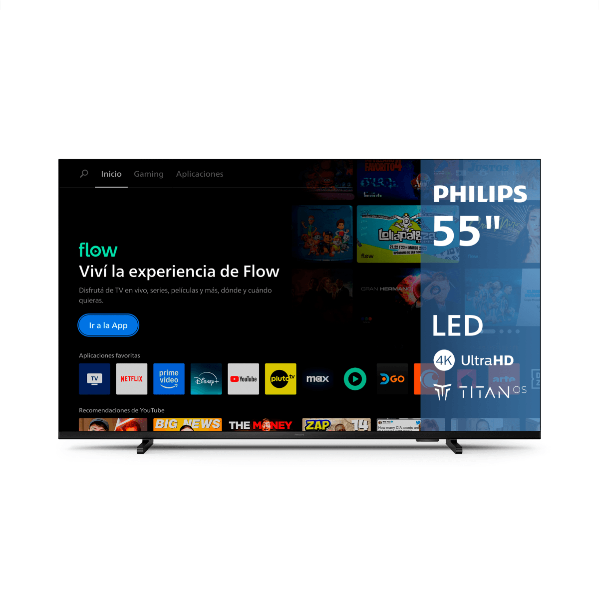 Smart Tv Philips 55 Pud7309/77 4k Uhd Titan Tv