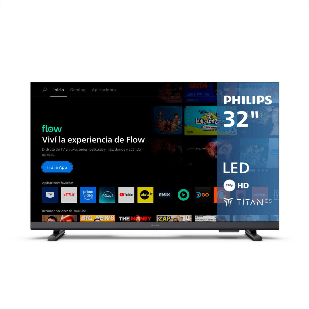 Smart TV Philips 32 Phd6910/77 LED HD Titan