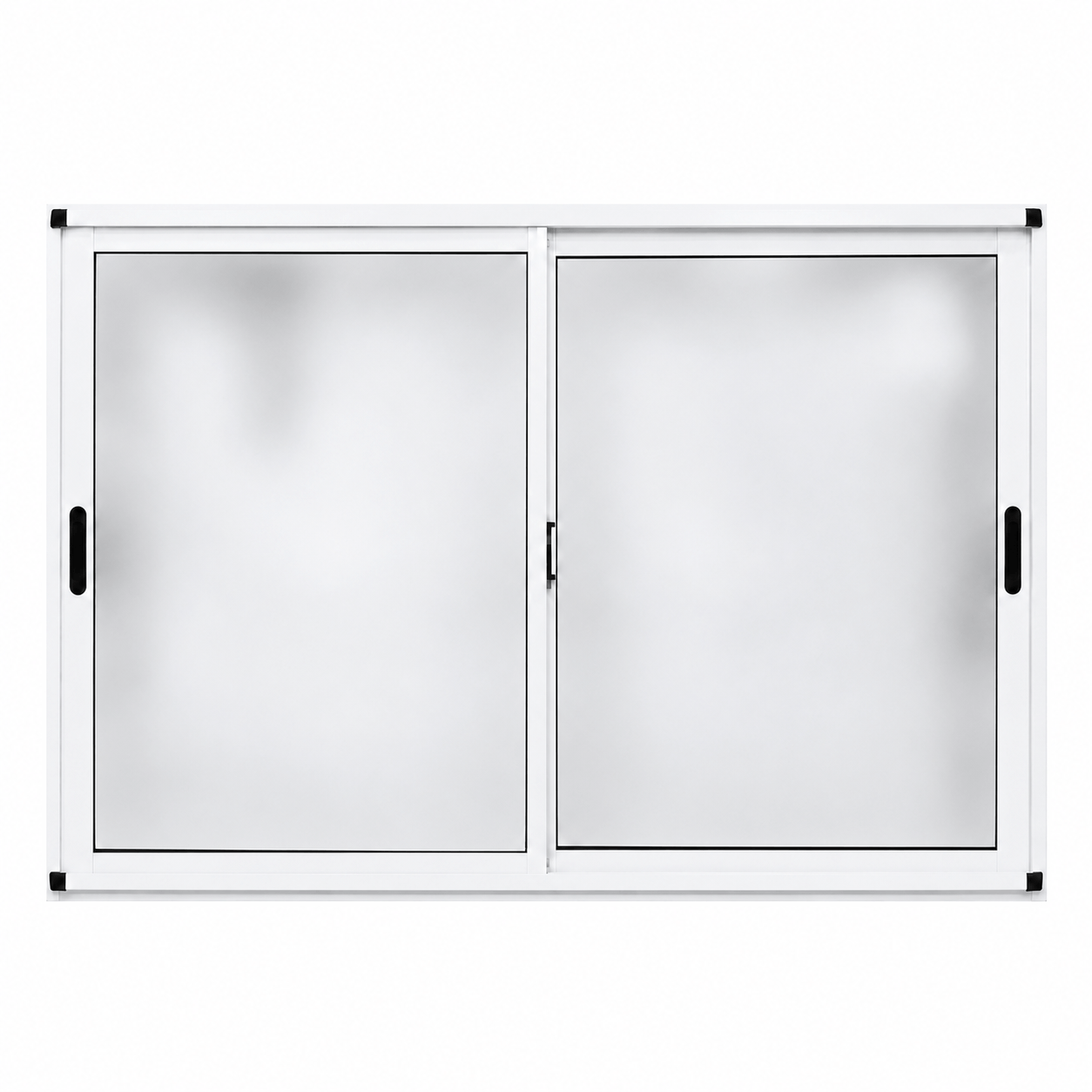 Ventana Corrediza Aluminio Blanco Nexo Moderna 120x90