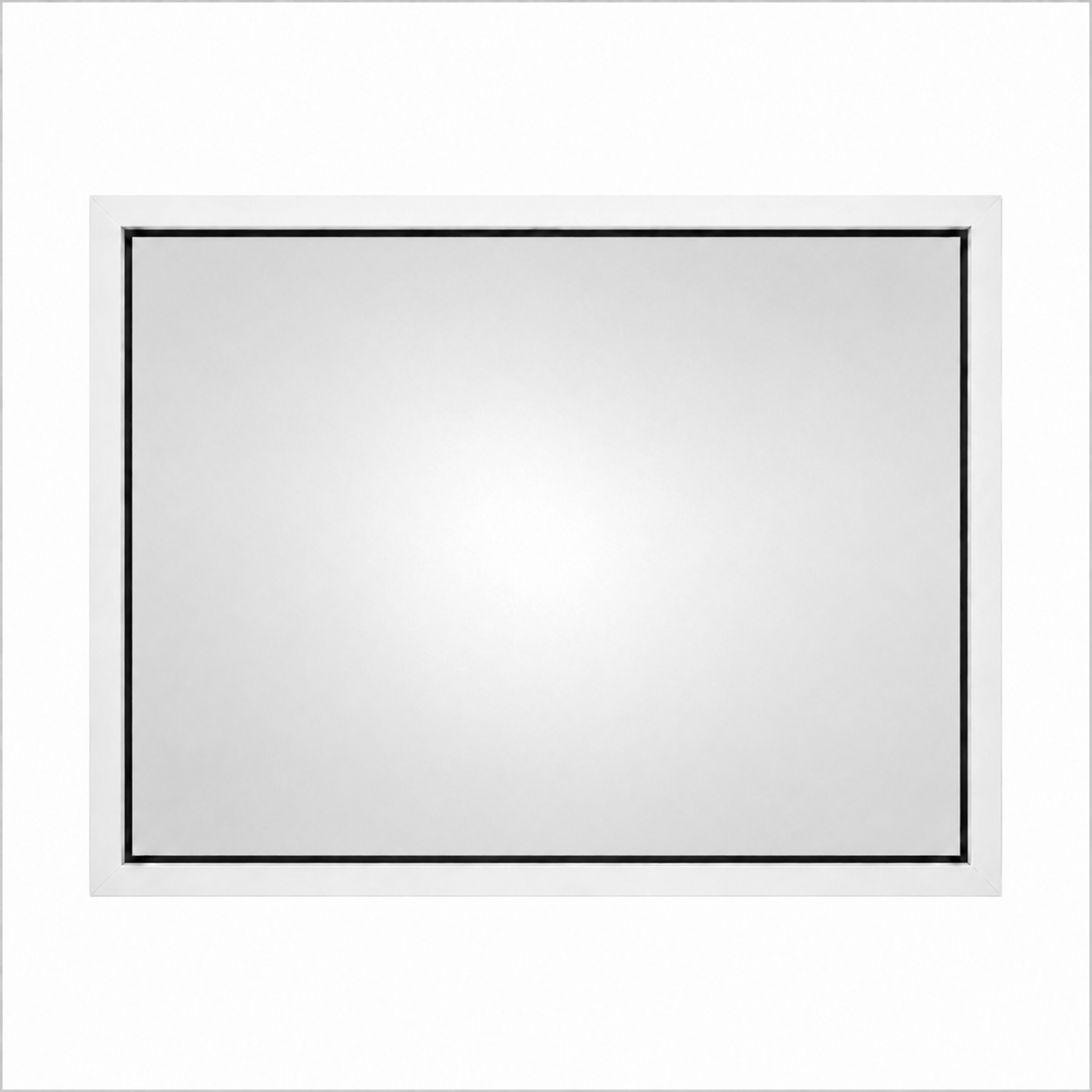 Paño Fijo  Aluminio Blanco Nexo Moderna 100x90