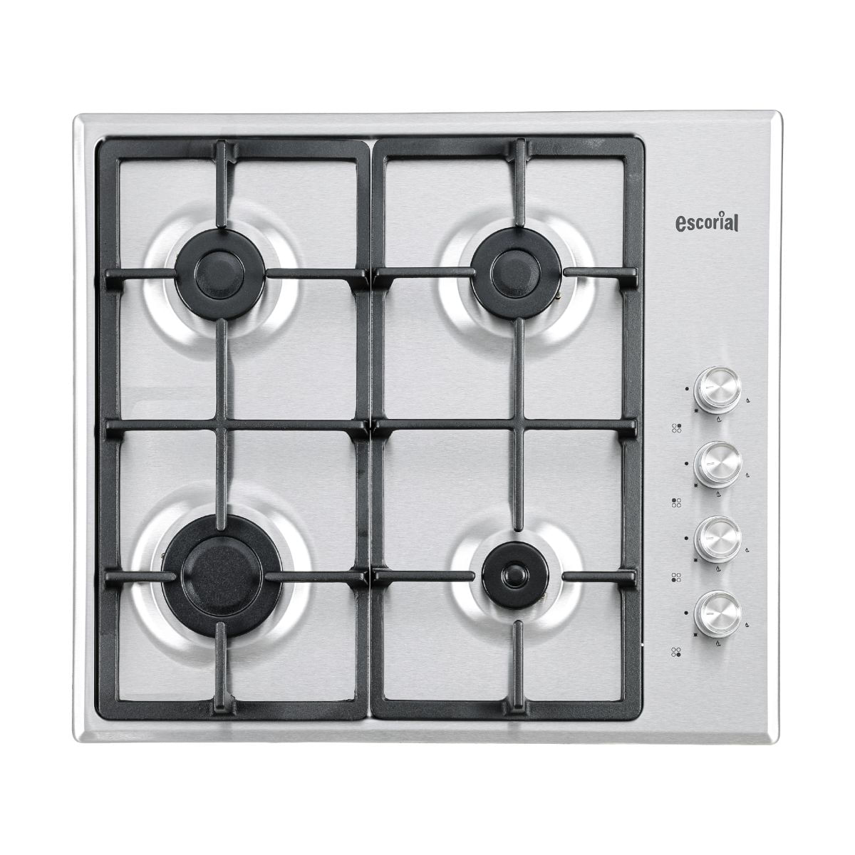 Anafe Escorial A Gas 60cm 4h Inox