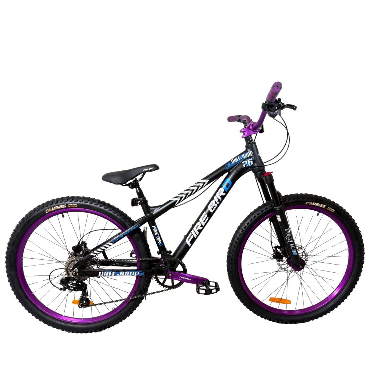 Bicicleta Fire Bird R26 Stunt Slum F/Hid 1x8 M/Tronad Colores Varios