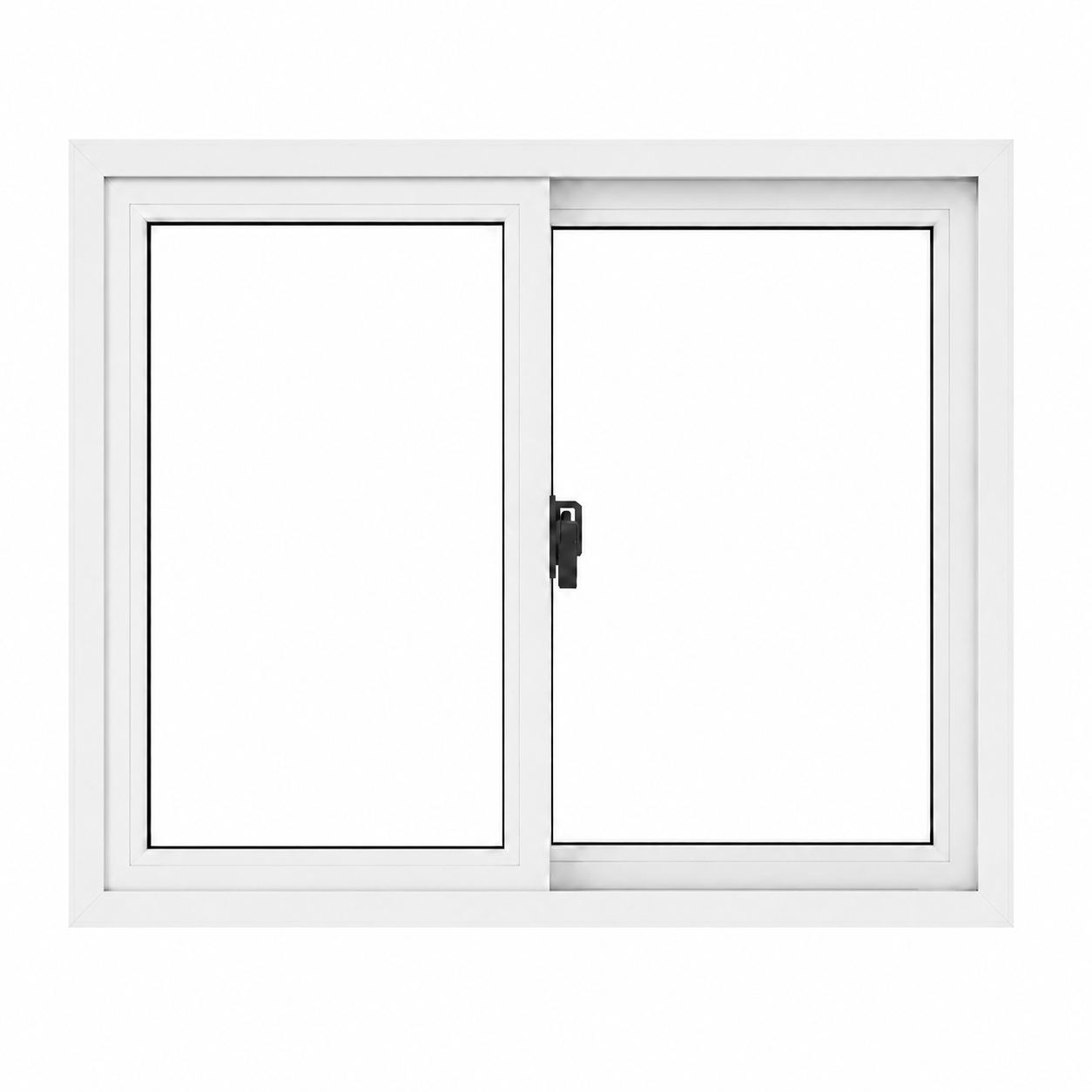 Ventana Corrediza PVC Blanco DVH 4/9/4 Nexo Confort 100x100