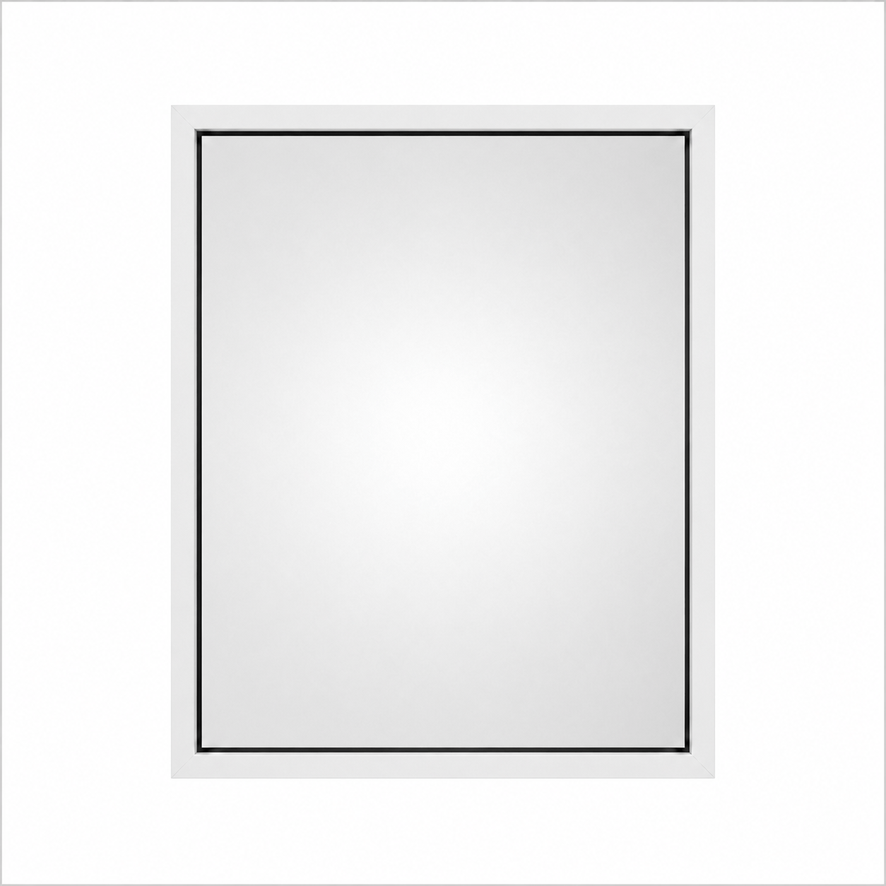 Paño Fijo  Aluminio Blanco Nexo Moderna 100x110