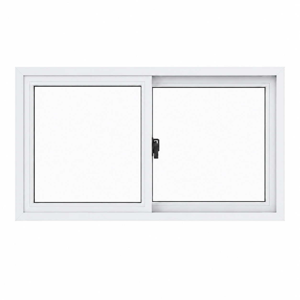 Ventana Corrediza PVC Blanco DVH 4/9/4 Nexo Confort 100x60