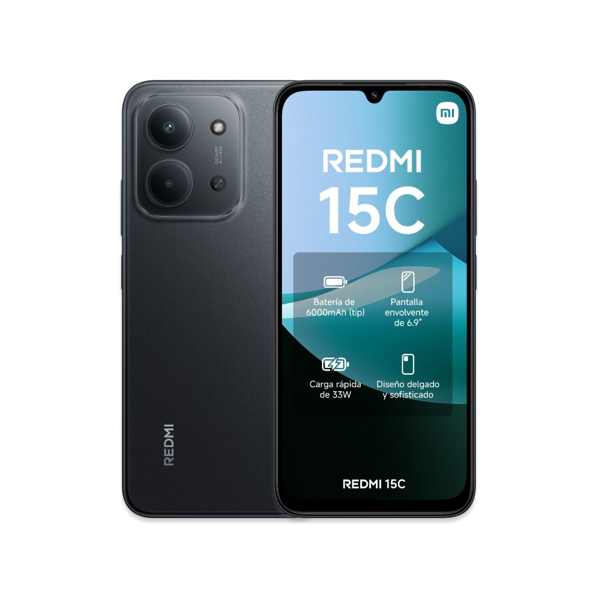 Celular Xiaomi Redmi 15c 4/128gb Midnight Black