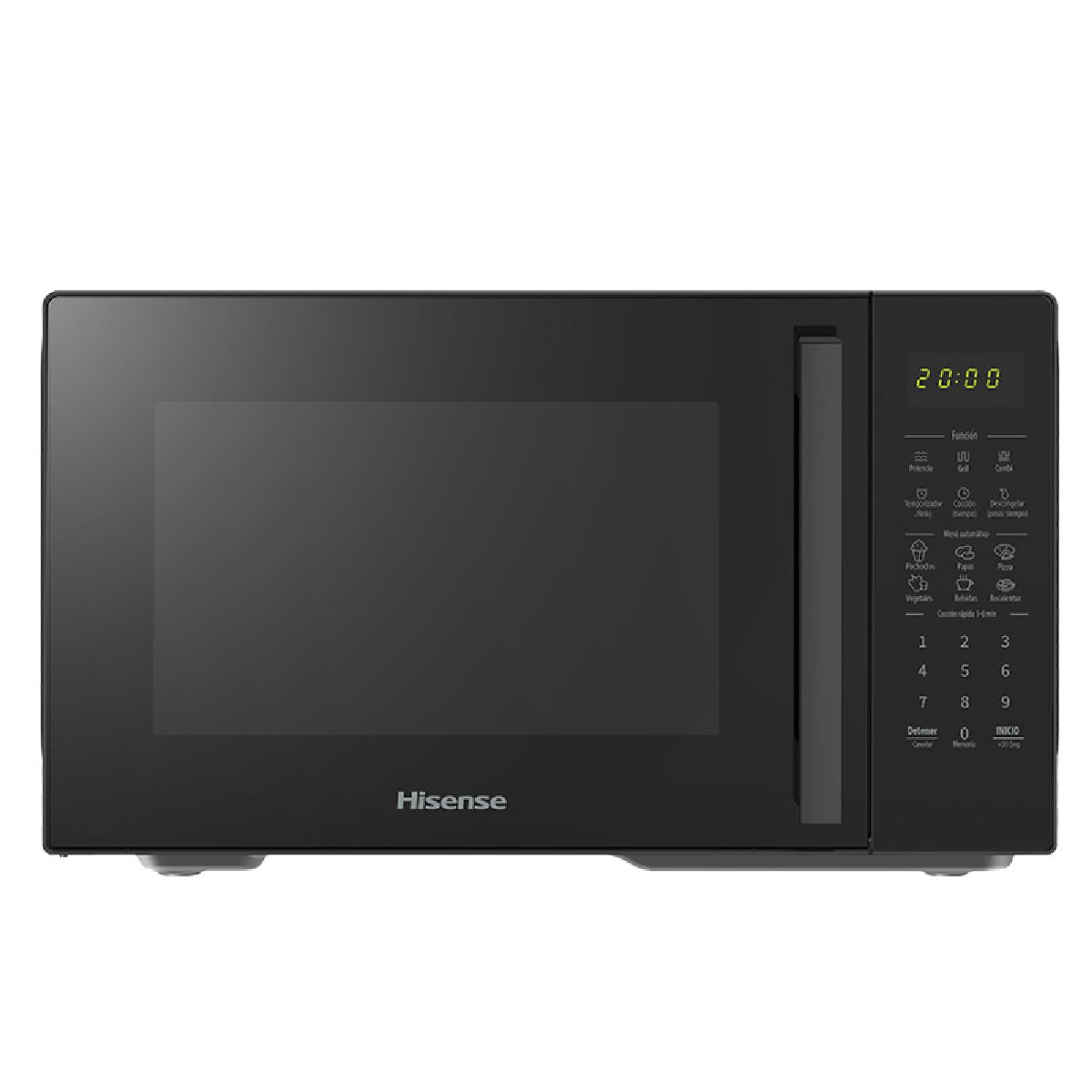 Horno Microondas Hisense 23lts H25mobs8hgn 900w Digital Negro