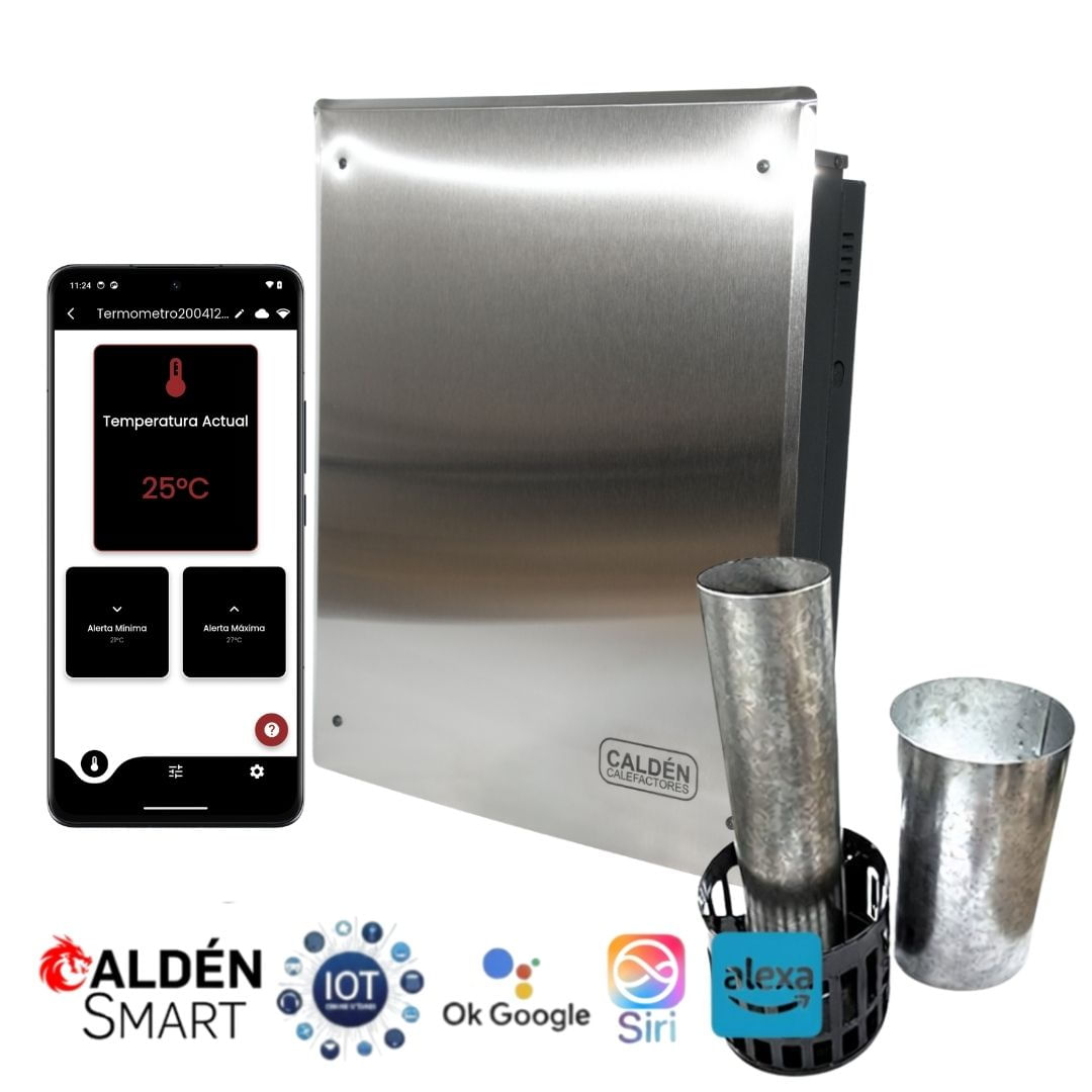 Calefactor Caldén 3000 Kcal/h Tiro Balanceado Smart Gas Envasado