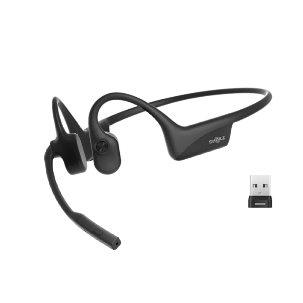Auriculares Inalámbricos Shokz OpenComm2 UC (USB-C)- Negro