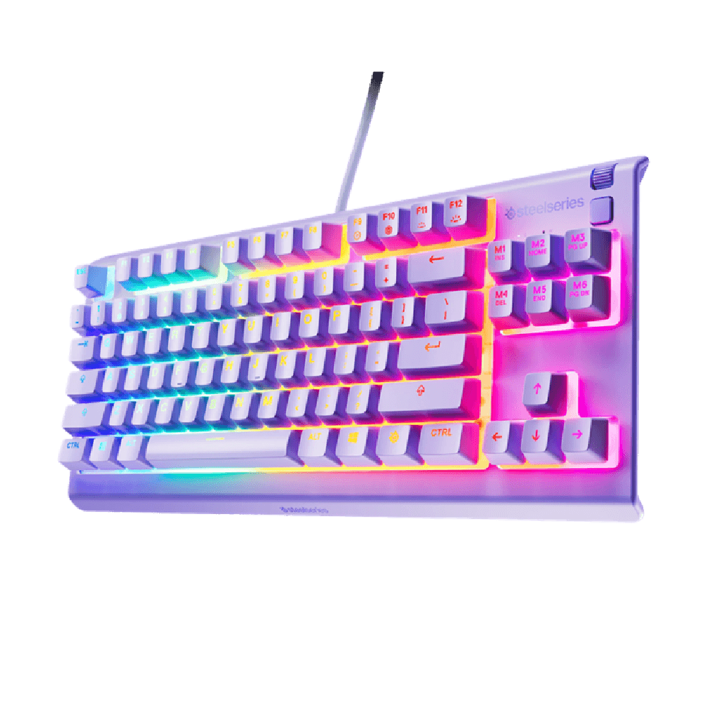 Teclado SteelSeries Apex 3 TKL - Lavender
