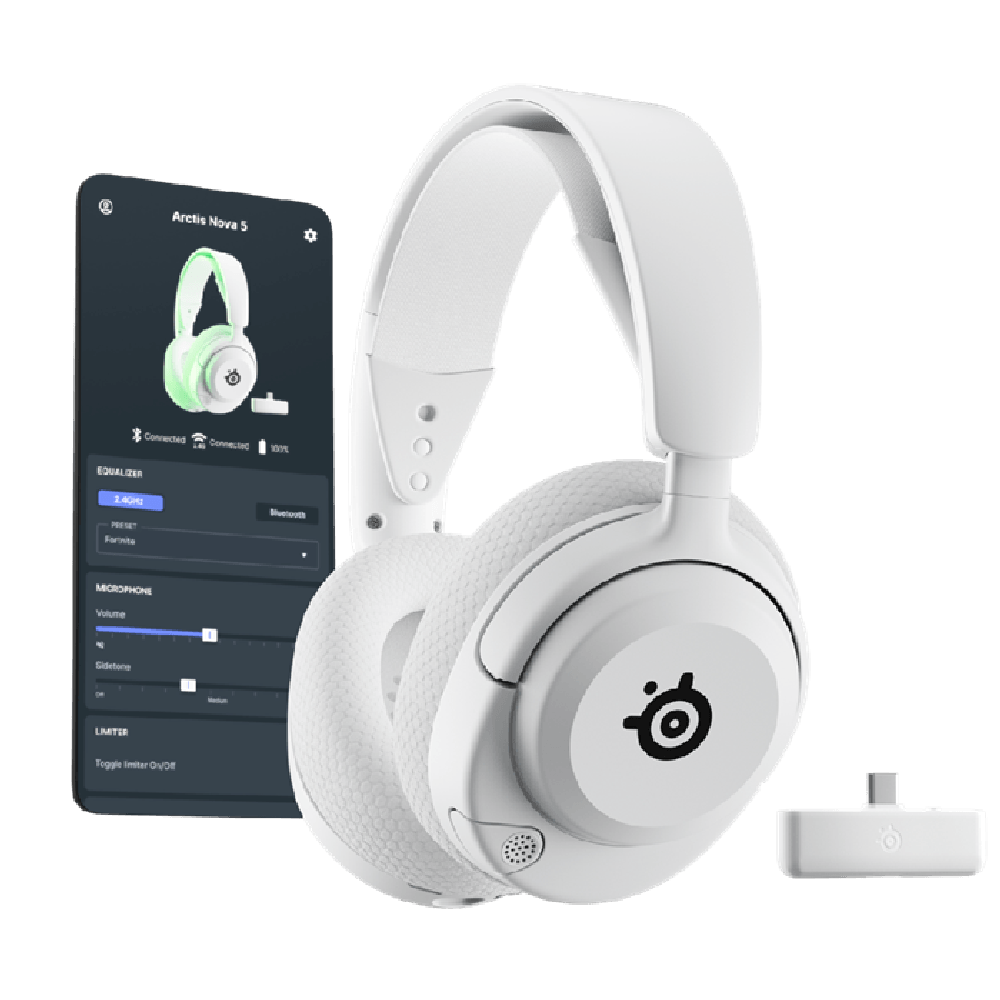 Auriculares Inalámbricos SteelSeries Arctis Nova 5X - Blanco