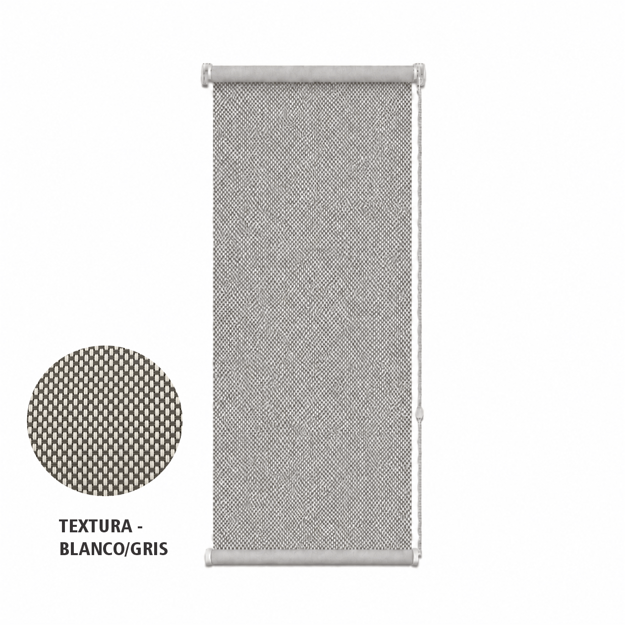 Cortina Roller Sunscreen Gris 50x150 - SADARTSA