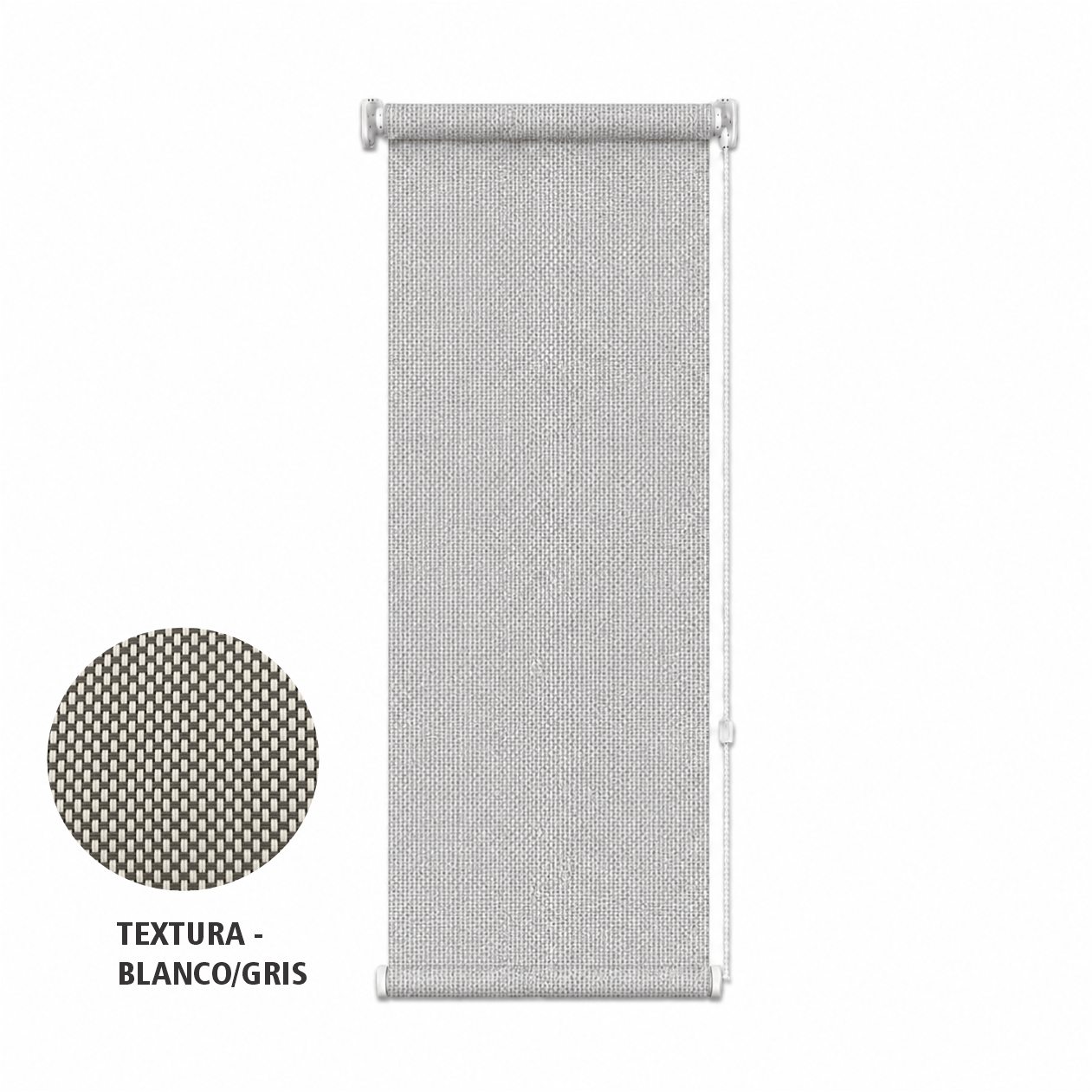 Cortina Roller Sunscreen Gris 30x110 - SADARTSA