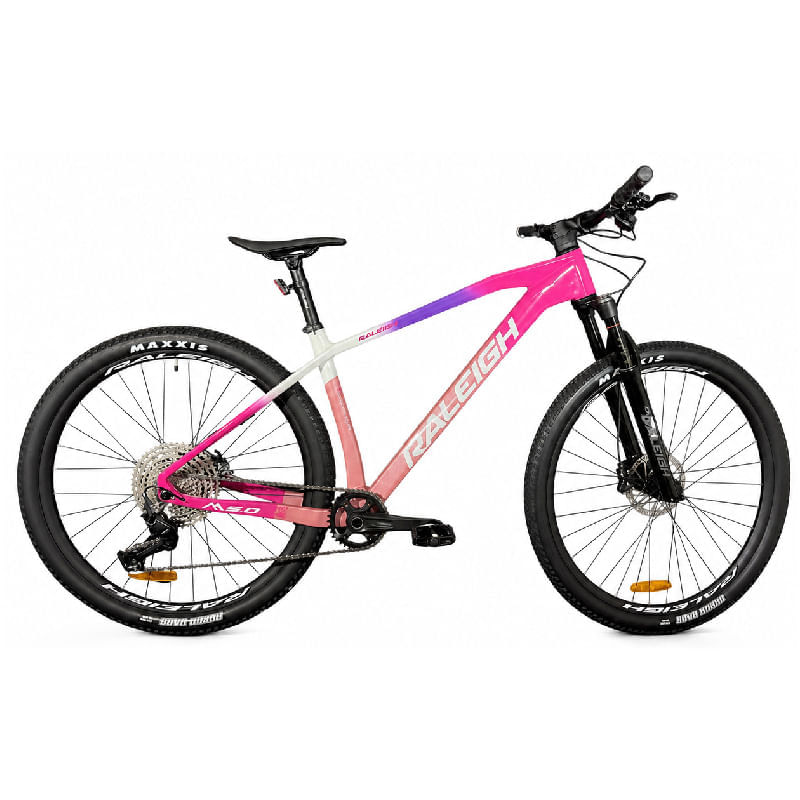 Bicicleta Raleigh Mojave 8.0 D Cuadro de CARBONO Frenos a discos Hidraulicos Monoplato 1x12 Rod 29