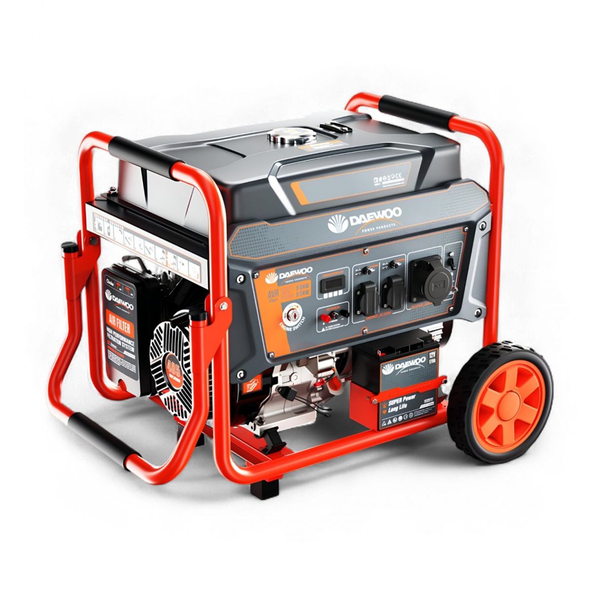 Grupo Electrógeno Daewoo Gda9500e 7.5kva 40lts 460cc