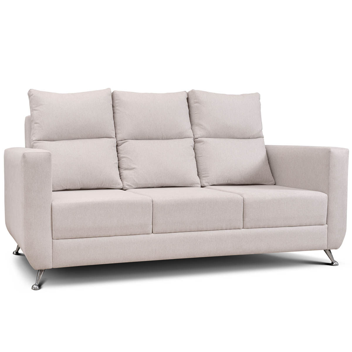 Sillón Turín 3 Cuerpos Tapizado Shot Espácity