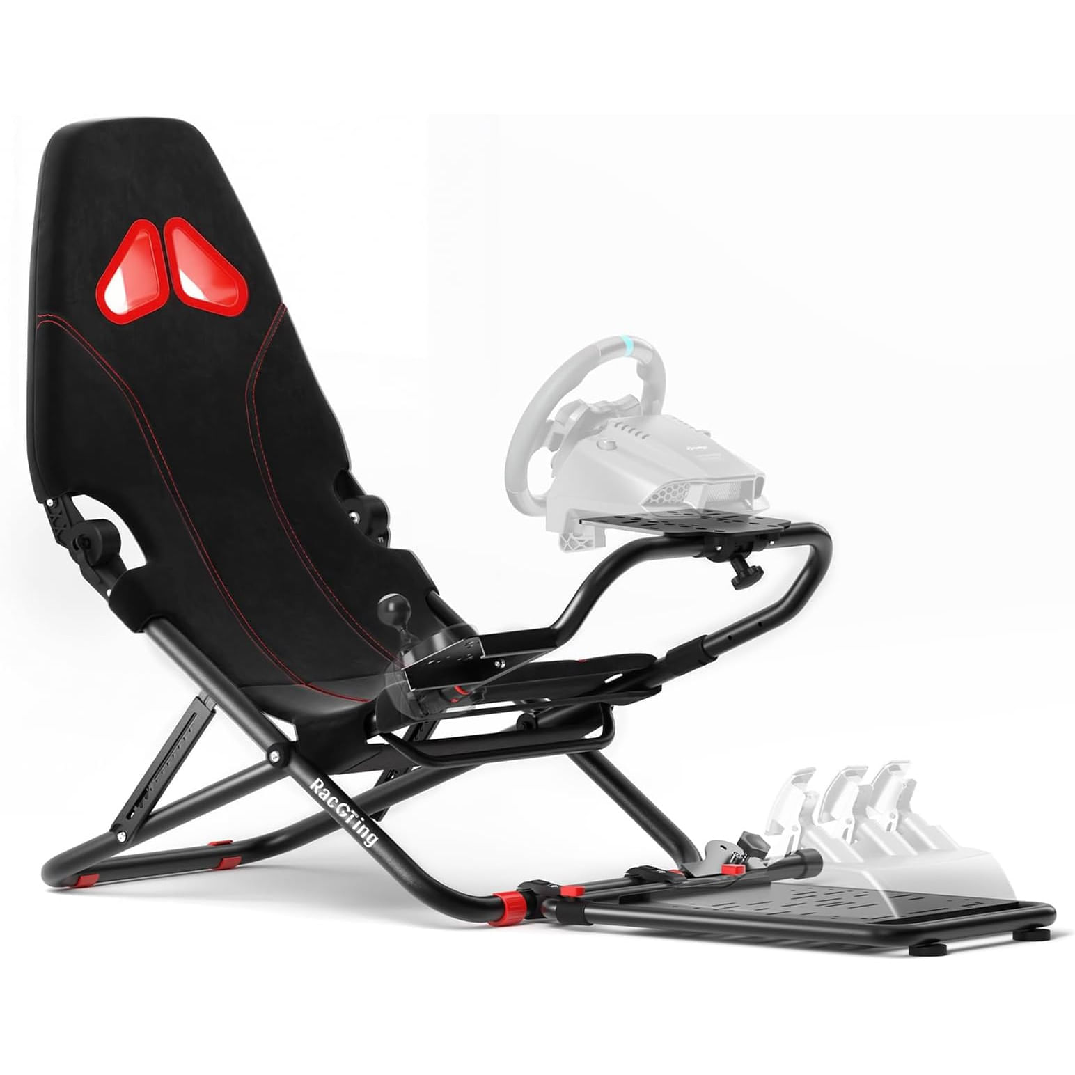 Cabina Simulador de Carreras RACGTING Plegable Compatible con Logitech y Thrustmaster para PS5 PS4 Xbox PC