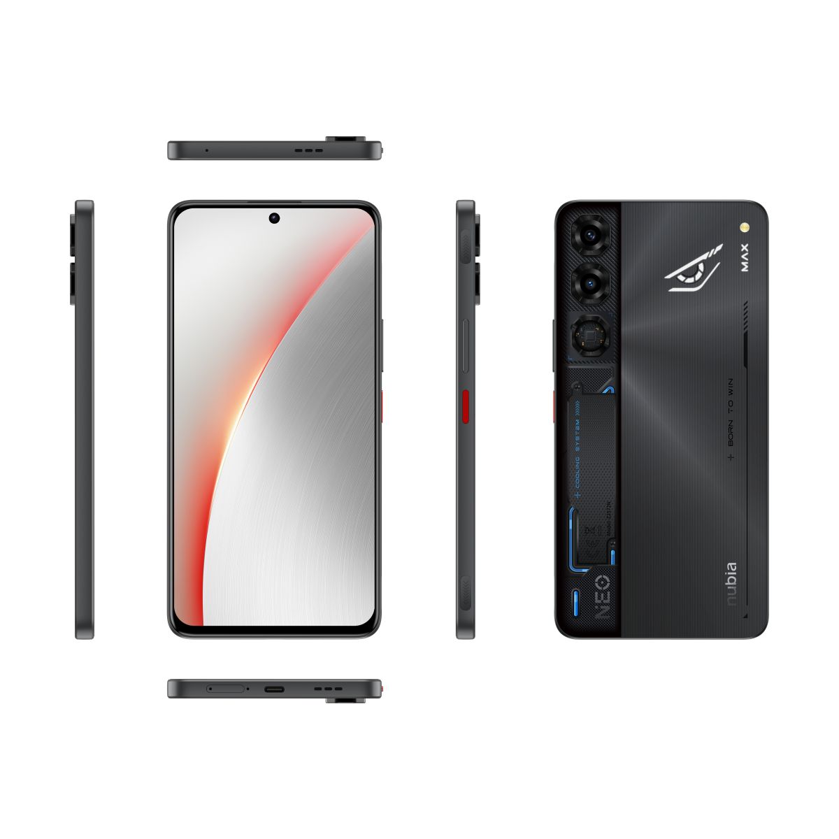 Celular NUBIA Neo 5 Max Black 8/256gb 7.5''