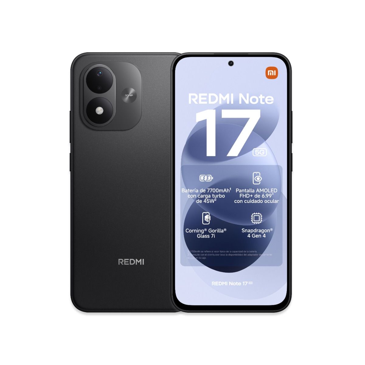 Celular Xiaomi Redmi Note 17 5g 6/256gb Black